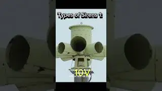 Types of Sirens 1 #tornadosiren #siren #whelen #federalsignal #aca