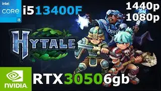 Hytale (early access) | i5 13400F + RTX 3050 6gb | 1080p / 1440p