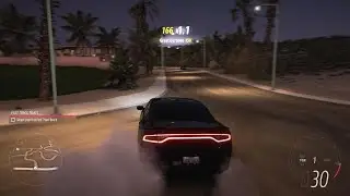 dodge hellcat in mexico coast
