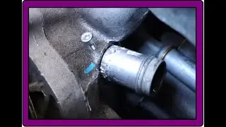 Part 2 of 4 Porsche 996 Turbo Coolant Pipe Pinning and fittings repair