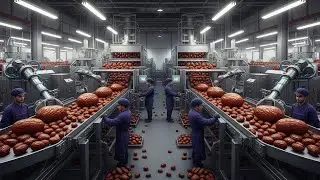 Inside A Modern Date Factory: From Palm Cultivation To Sweet, Dried Dates (Full Process)