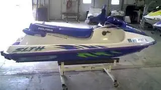 LOT 2017A 1998 Polaris SLTH 700 Jet Ski Tear Down