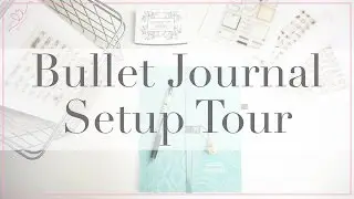 Bullet Journal Setup Tour • Erin Condren Dot Grid Journal