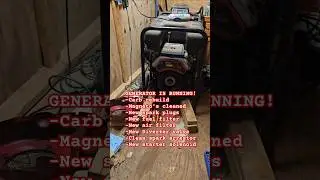 🔴 Prepared for winter storm!🔴 🌨❄️ #storm #generator #snow #winterstorm #nevergiveup