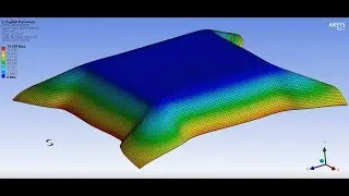 Ansys nonlinear free fall drop test analysis