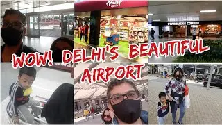 How was the Landing at Delhi Airport??? How is the view inside the IGI Delhi Airport??? [Ep - 5]
