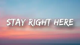 Stay Right Here | Flirty Pop Love Song | Feel-Good Romantic Vibes