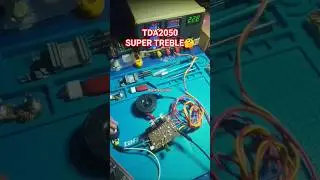 #shorts tda2050 reassmbly tone control simple super treble🔊 #shortsfeed #belajarservis #trending