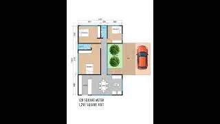 Modern Courtyard House Design | 3 Bedrooms