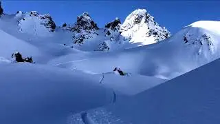 Skitour Leiterspitze 2750m Ausgangspunkt Gramais im Lechtal