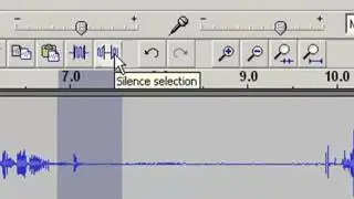 Audacity -- Edit Toolbar
