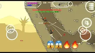 Mini militia Gameplay💥🔥|| How to win in mini Militia💥🔫
