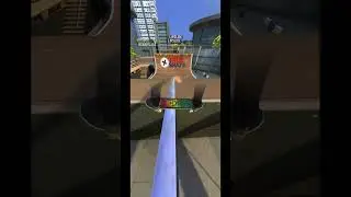 Clean boardslide in true skate realistic mode