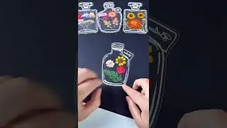Bottle the seasons. #foryou #art #diy #follow #butterfly #youtubeshorts #flowers #shorts