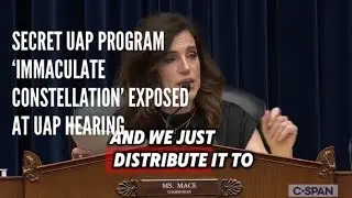 Rep. Nancy Mace Calls for Transparency on Secretive UAP Program Immaculate Constellation