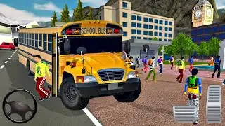 School Bus Driver 2016 - Bus Driving Simulator / Android Gameplay 1080p