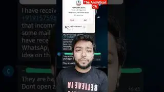 New Income Tax WhatsApp apk fraud alert to CA's & Taxpayers 😶 #news​ #shorts​ #ytshorts​ #whatsapp​