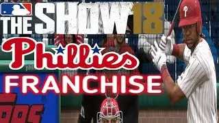 MLB The Show 18 (PS4) - Braves vs Phillies Game 1 (Full Broadcast Presntation)