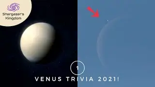 When the Moon Hides the Evening Star | Venus Trivia 2021 | Stargazer's Kingdom