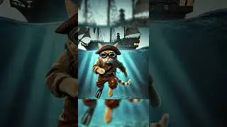 The Legend of the Brave Cat  #shorts #shortsvideo #ai