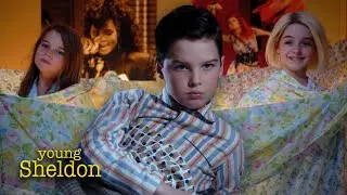Sheldon Is a Slumber Party Pooper | Young Sheldon