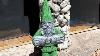 Welcome Concrete Gnome, Large.