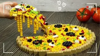O melhor da culin&aacute;ria LEGO - Compila&ccedil;&atilde;o de comida LEGO na vida real, culin&aacute;ria em Stop Motion e ASMR