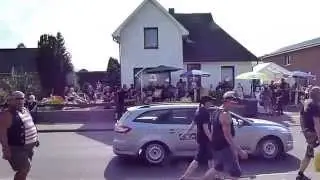 Wacken, Schleswig-Holstein. Dorfszene.