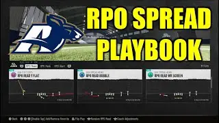 Akron RPO Spread Playbook Guide | College Football 25
