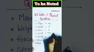 why 7 fundamental quantities in physics? #shorts #ytshorts #class11physics #physics #stillalearner
