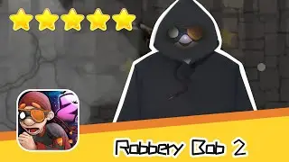 Robbery Bob 2 Hauntington Level #13 Walkthrough Black Hood Suit Recommend index five stars