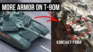 Why Russia is adding more armor to the T-90M tank ?