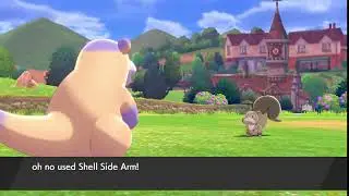 Shiny Galarian Slowbro - Shell Side Arm | Pokemon Sword and Shield Isle of Armor