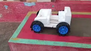 DIY Thermocol Jeep Making | Easy Craft | Miniature Jeep Model Tutorial