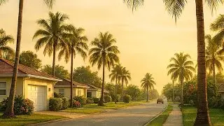 Biscayne Garden, Miami Walking Tour #walking #miami #biscayne #video #relaxing #destress #morning