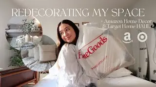 Redecorating My Space for 2022: Amazon Home Decor & Target Home HAUL!
