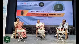 Why We Write - Charles Assisi and Dhamini Ratnam in conversation with Harshad Divekar TLF Session 13