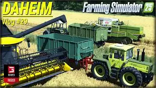 LS25 Daheim FarmVlog #29🌾Letzter Erntetag 💚 Mit Fendt, MB Trac & New Holland in die letzte Ernte