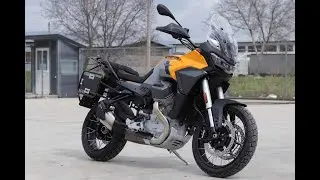 Moto Guzzi Stelvio - BUMOT top and pannier racks - Installation instructions