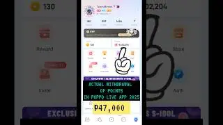 POPPO LIVE APP 2025 ACTUAL WITHDRAWAL ₱47,000 l Mimmi Shane #poppoliveapp #youtube #earnmoneyonline