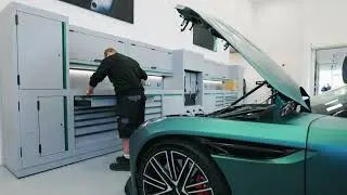Bespoke Tool Storage for Aston Martin: Truesteel&rsquo;s Premium Custom Cabinets