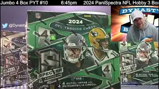 ALL NEW 🔥 2024 Spectra Football Card 3 Box Partial Case Break #1