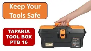 💥 Best Budget Tool Box 👌 | Taparia Tool Box  💯 | Compact Plastic Tool Box with Organizer ⚡ | PTB16 💥