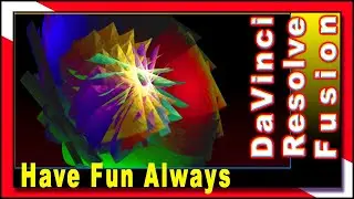 Have Fun Always - psychedelic tripout - Fusion - DaVinci Resolve 16 - #supportmvc