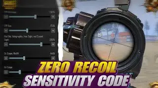 Pubg sensitivity settings 2025 🥵 | pubg best sensitivity settings 😱 | PUBG Zero recoil sensitivity.