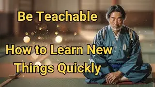 How to Learn New Things Quickly, Be Teachable
