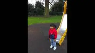 Anju play in Park