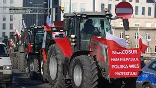 #Protest Rolnik&oacute;w w Krakowie 2025#Protest Rolnik&oacute;w#Farmers Protest in Europe#Farmers Protest#JRworld