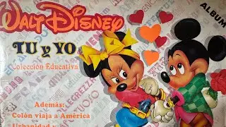 &Aacute;LBUM WALT DISNEY TU Y YO EDITORIAL NAVARRETE