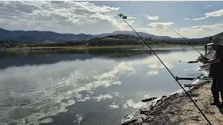 Last Trout Fishing at Irvine Lake